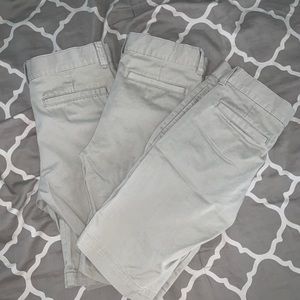 3 Khaki Boys’ School Uniform Shorts